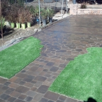 Artificial Grass Installation San Jacinto, California Backyard Deck Ideas, Backyards