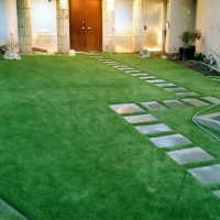 Artificial Turf Installation Banning, California Roof Top, Pavers