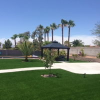 Fake Lawn Romoland, California Landscape Rock, Backyard