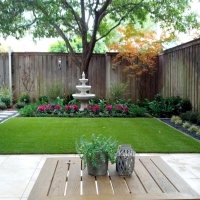 Faux Grass Rancho Mirage, California Backyard Deck Ideas, Backyard Landscaping Ideas