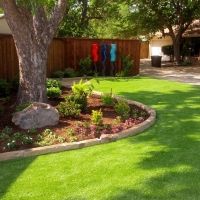 Installing Artificial Grass Hemet, California Landscaping, Backyard Makeover