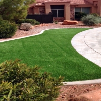 Synthetic Grass Desert Center, California Backyard Deck Ideas, Front Yard Design