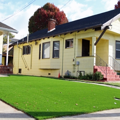 Artificial Turf Installation Green Acres, California Landscape Design, Front Yard Design