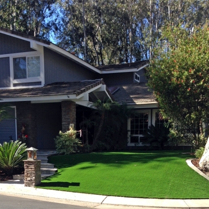 Fake Turf Menifee, California Rooftop, Front Yard Design