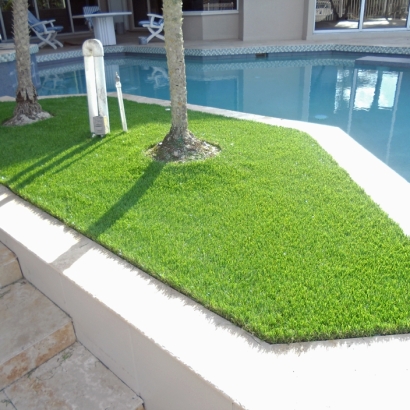 Grass Carpet Desert Edge, California Landscape Rock, Above Ground Swimming Pool