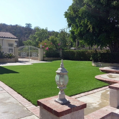 Grass Turf Rancho Mirage, California Paver Patio, Small Front Yard Landscaping