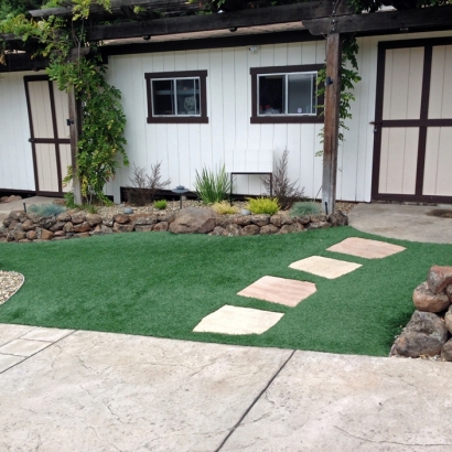 Green Lawn Calimesa, California Backyard Deck Ideas, Front Yard Landscaping Ideas