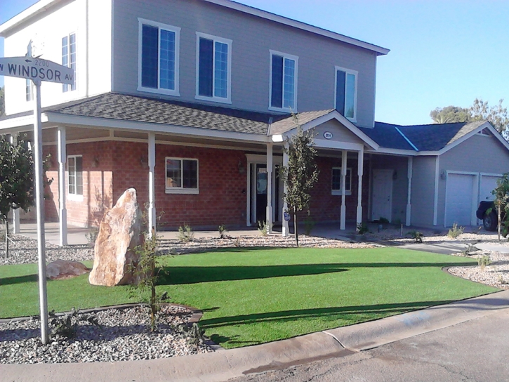 Artificial Grass Carpet San Jacinto, California Rooftop, Front Yard