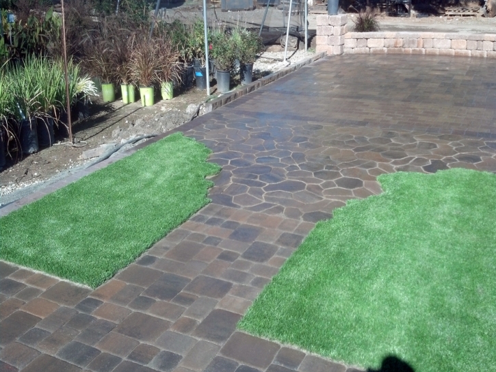 Artificial Grass Installation San Jacinto, California Backyard Deck Ideas, Backyards