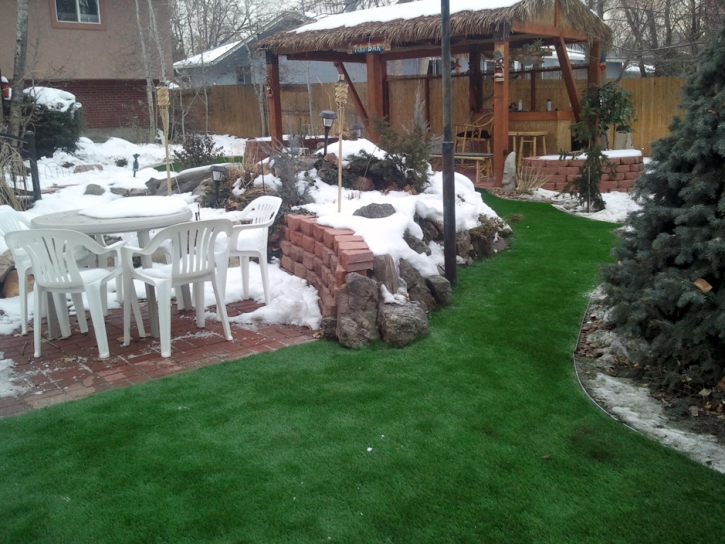 Artificial Lawn Cherry Valley, California Backyard Deck Ideas, Backyard Landscape Ideas