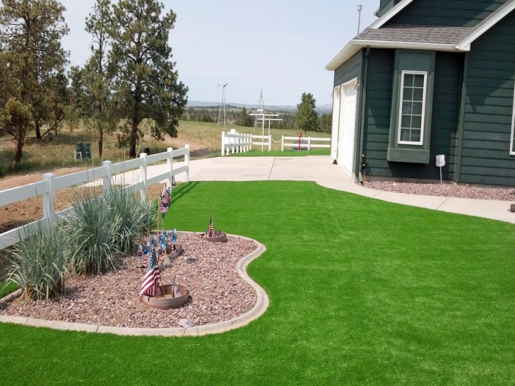 Artificial Turf Installation Rubidoux, California Design Ideas, Front Yard Design