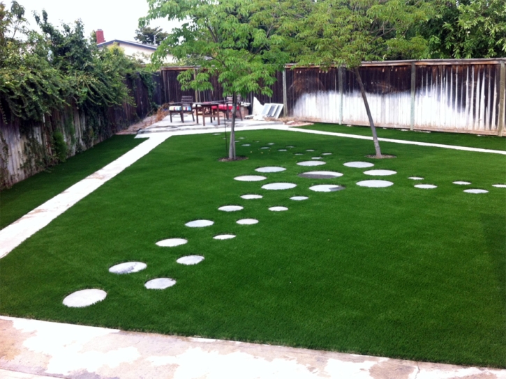 Fake Grass Palm Springs, California Landscaping Business, Backyard Makeover