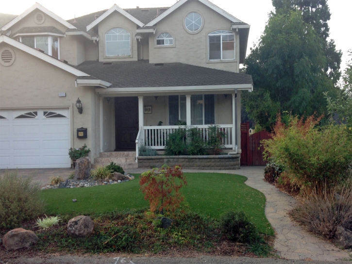 Fake Grass Valle Vista, California Design Ideas, Small Front Yard Landscaping