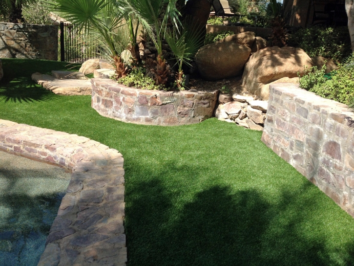 Fake Turf Blythe, California Paver Patio, Beautiful Backyards