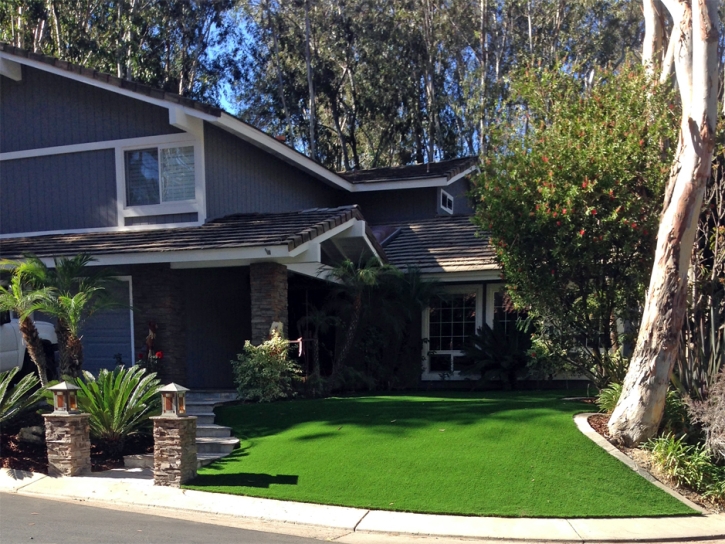 Fake Turf Menifee, California Rooftop, Front Yard Design