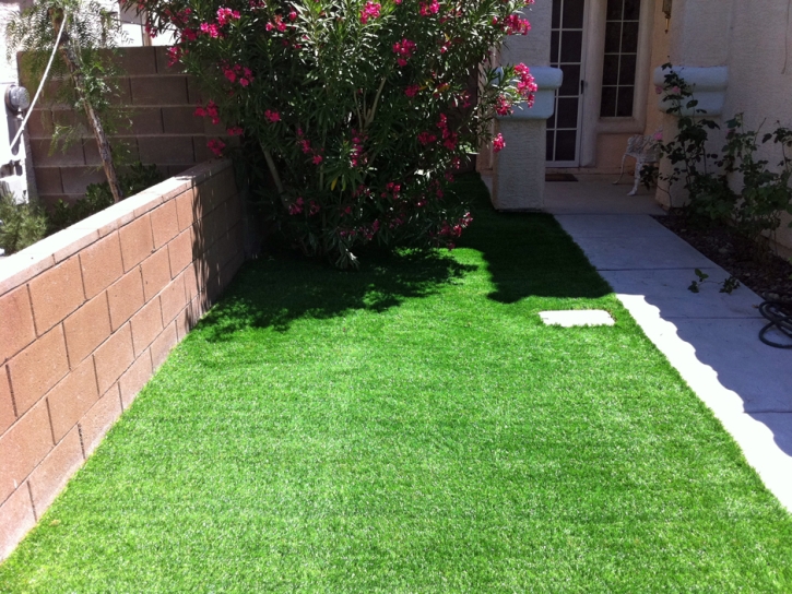 Grass Turf Cathedral City, California Backyard Playground, Front Yard Design