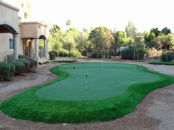 How To Install Artificial Grass Coachella, California Golf Green, Backyard Design