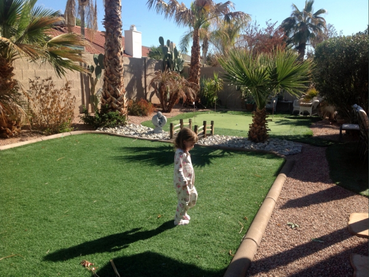 How To Install Artificial Grass Palm Springs, California Putting Green, Small Backyard Ideas