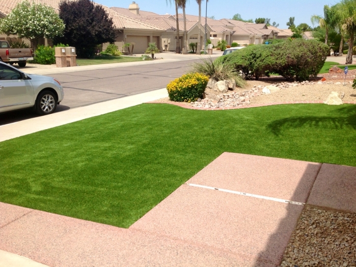 Installing Artificial Grass Perris, California Lawn And Landscape, Front Yard Design