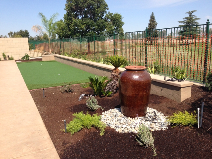 Synthetic Grass Murrieta, California Putting Green Flags, Backyard Landscaping