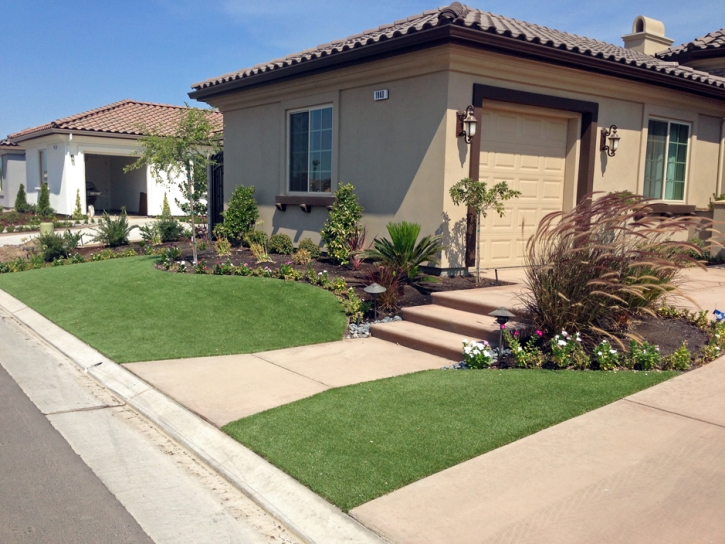 Synthetic Lawn Ripley, California Paver Patio, Front Yard Landscape Ideas