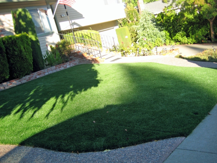 Turf Grass Sky Valley, California Paver Patio, Front Yard Landscaping Ideas